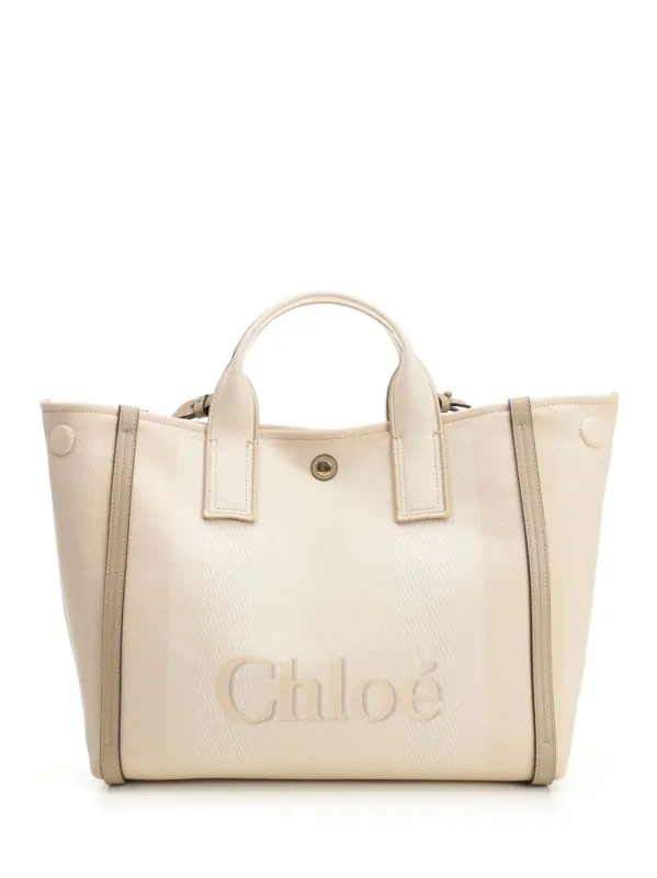 Chloé Carry Handbags Beige sold by Wanan Luxury
