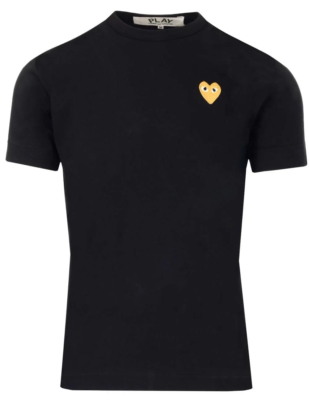 Gold Heart T-Shirt Black sold by Wanan Luxury