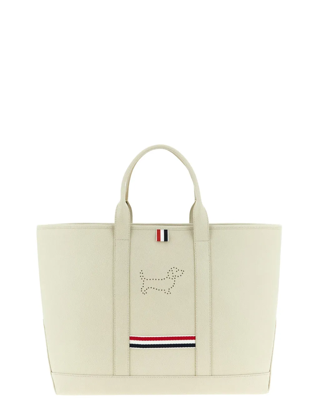 Medium Tool Bag With Perforated Hector In Grained Leather sold by Wanan Luxury