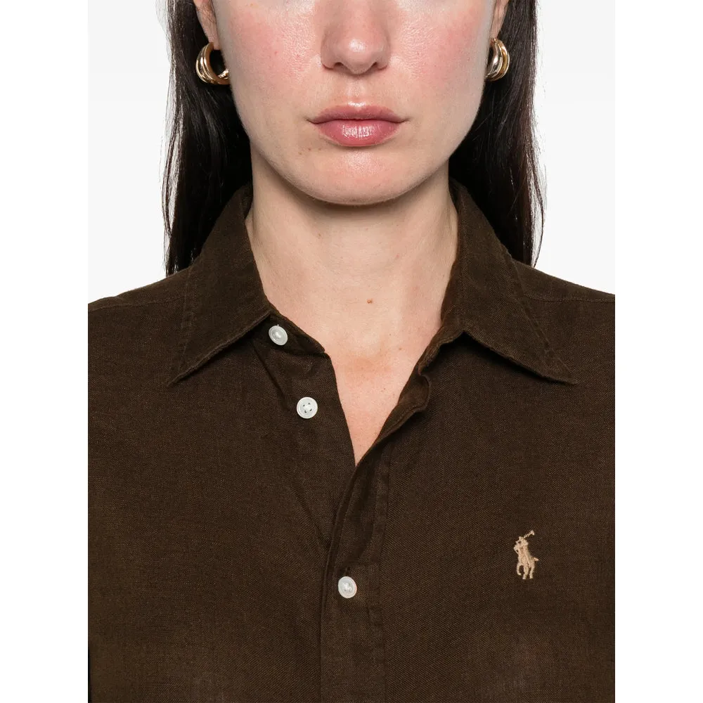 Shirts Brown sold by Wanan Luxury product image thumbnail 4