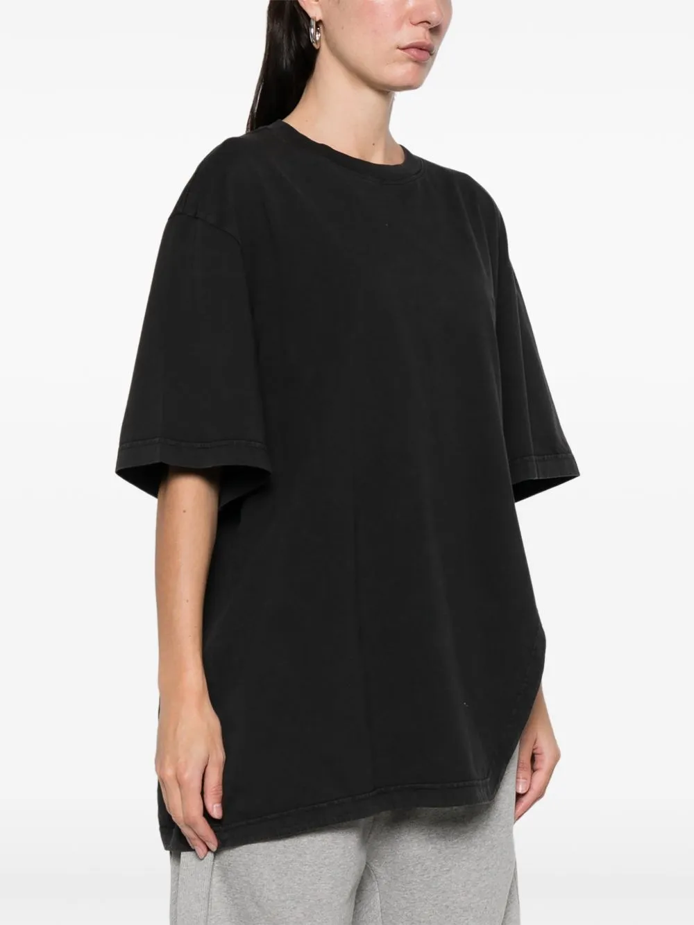 Asymmetric Cotton T-Shirt sold by Wanan Luxury product image thumbnail 4