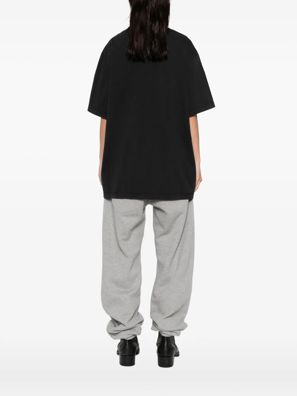 Asymmetric Cotton T-Shirt sold by Wanan Luxury product image thumbnail 2