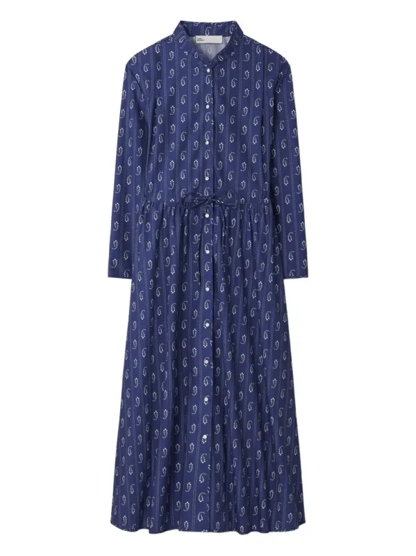 Printed Cotton Shirtdress sold by Wanan Luxury