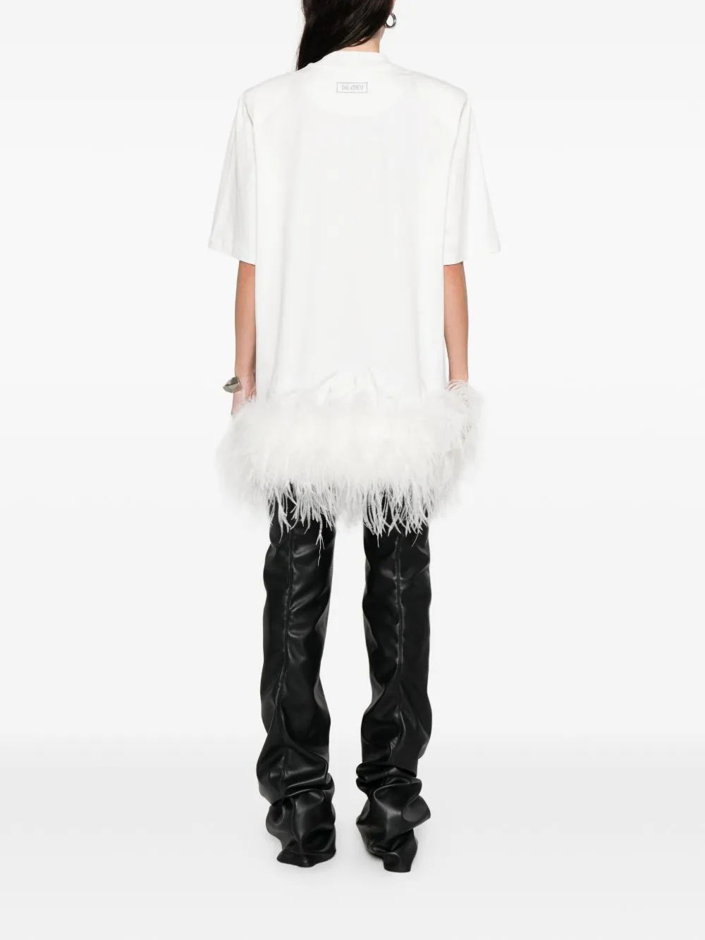 Feathered Short Dress sold by Wanan Luxury product image thumbnail 4