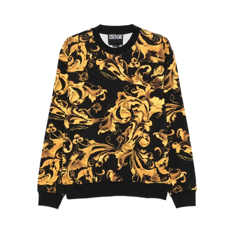 Sweatshirts Black, Gold sold by Wanan Luxury