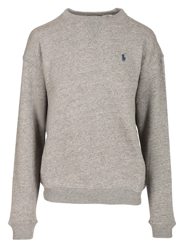 Crewneck Sweatshirt Sweatshirts Grey sold by Wanan Luxury