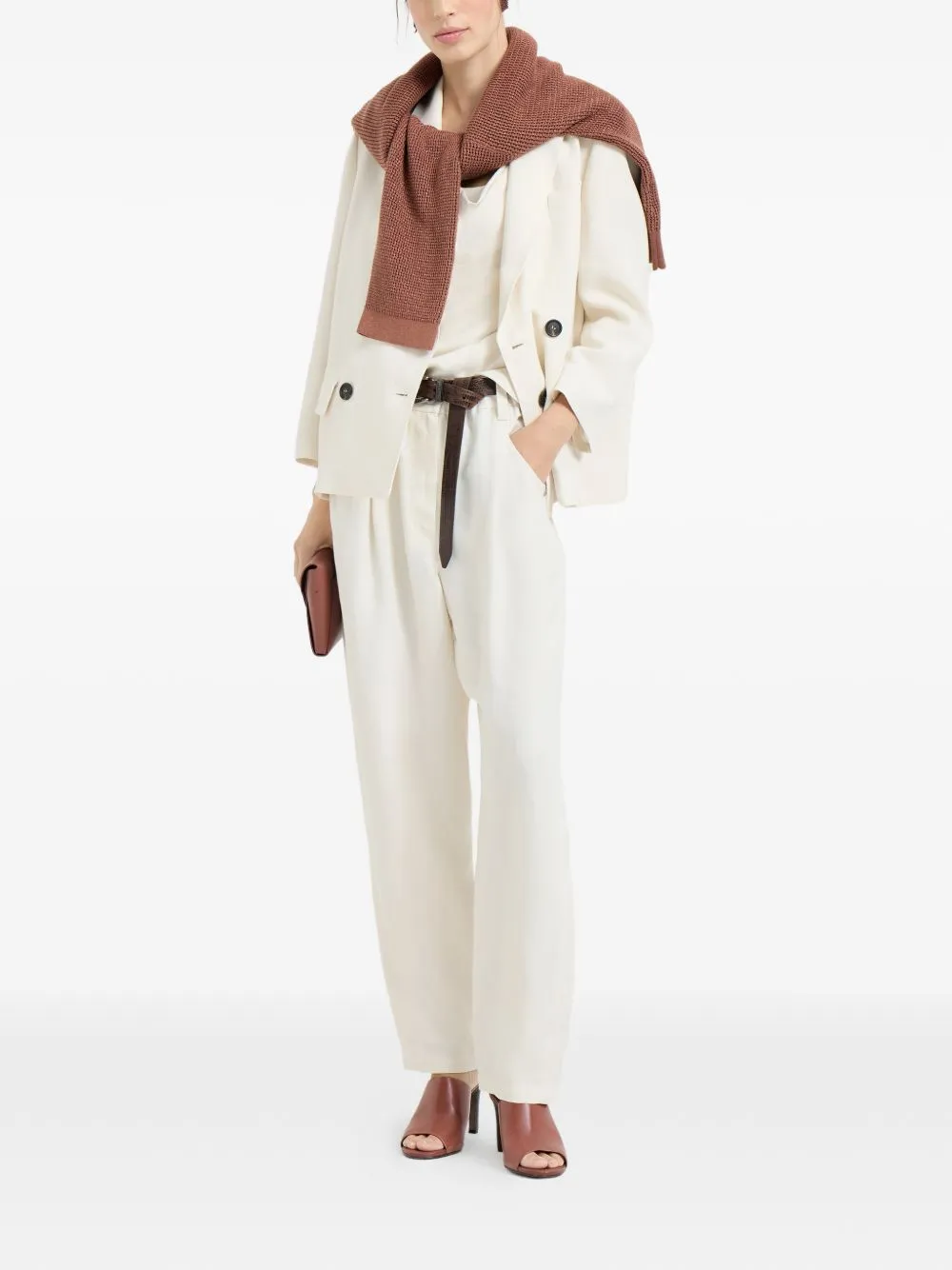 Double-Breasted Jacket sold by Wanan Luxury product image thumbnail 2