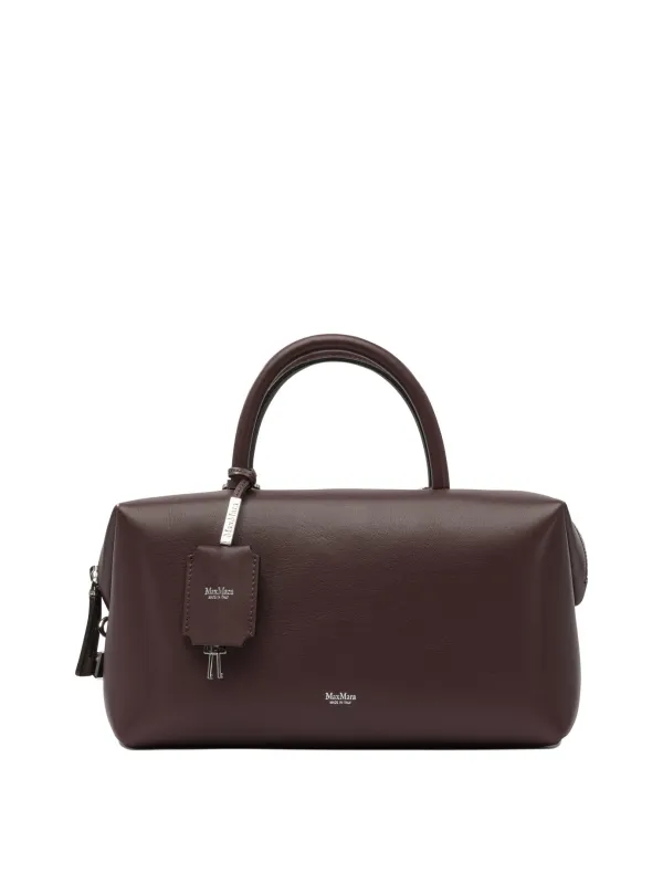 Satchel Handbag Handbags Bordeaux made by MaxMara