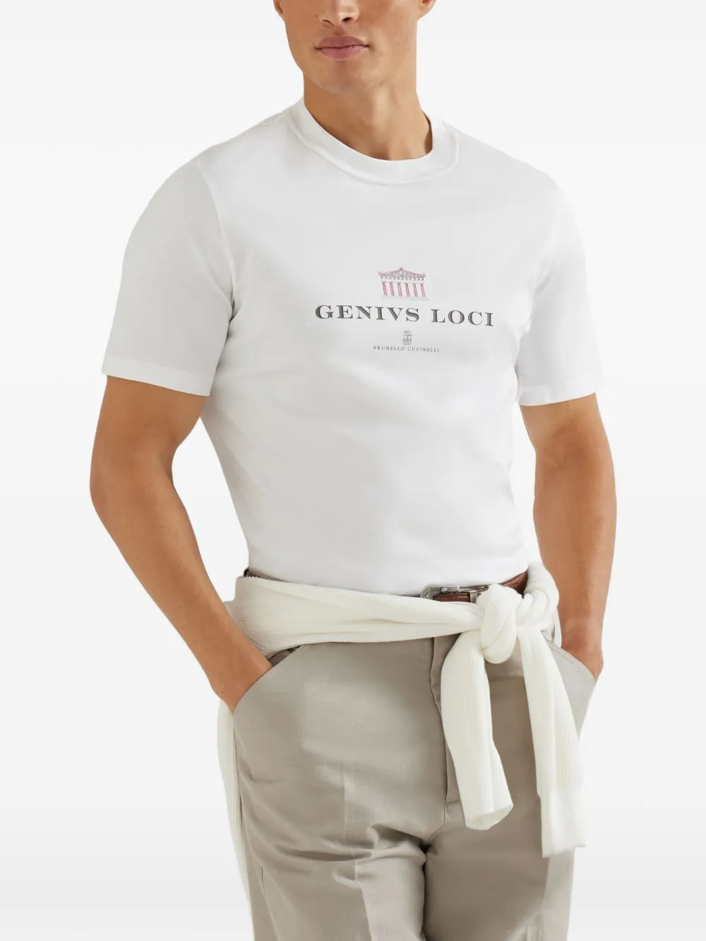 Logo Cotton T-Shirt sold by Wanan Luxury product image thumbnail 5