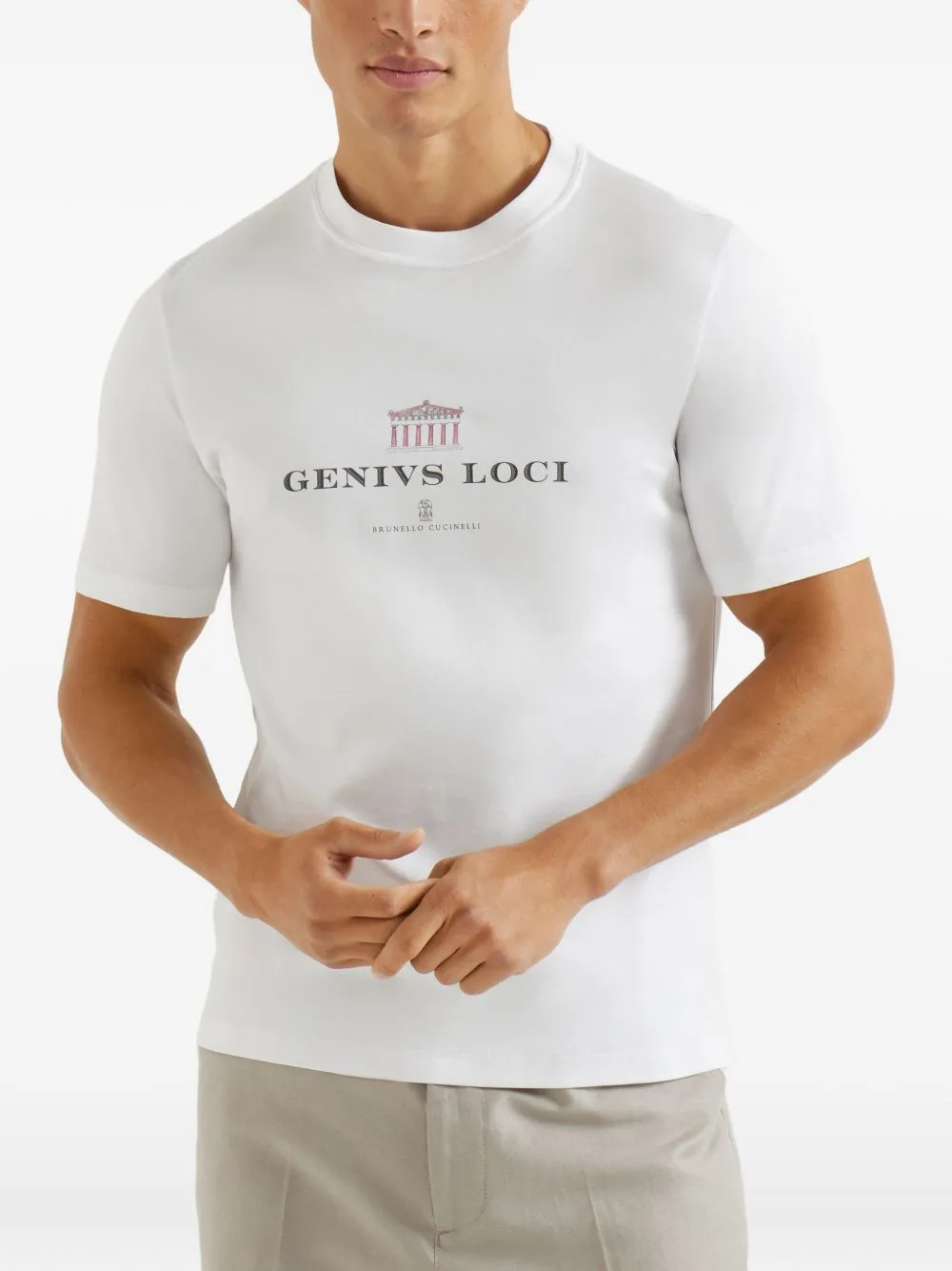 Logo Cotton T-Shirt sold by Wanan Luxury product image thumbnail 2