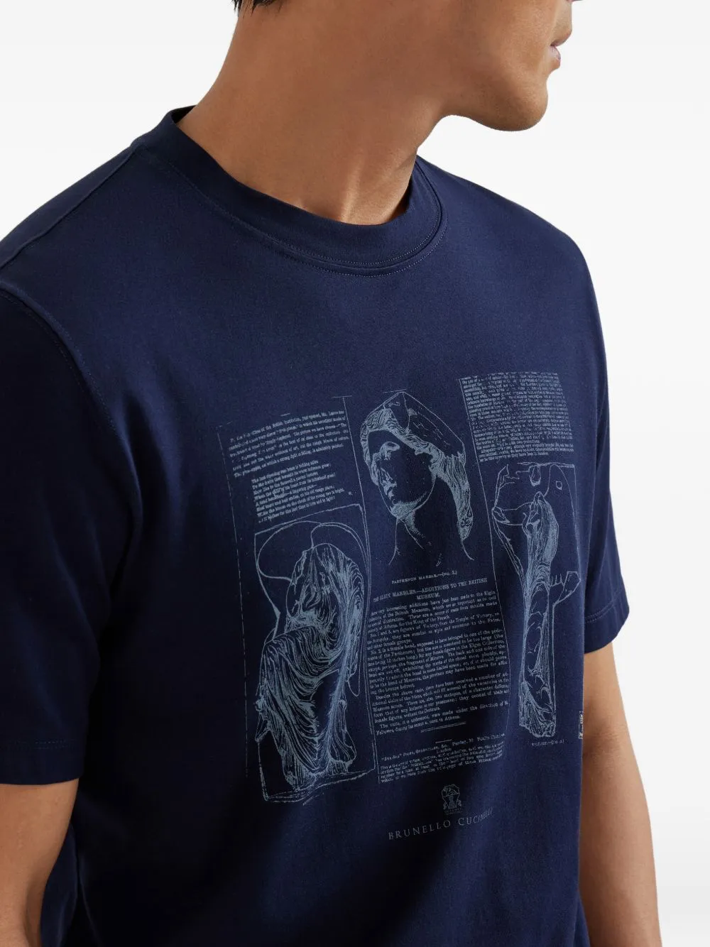 Printed Cotton T-Shirt sold by Wanan Luxury product image thumbnail 2