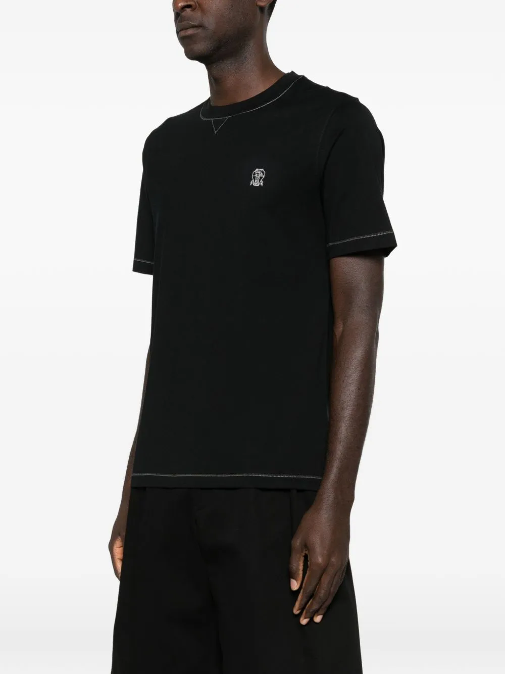 Logo Cotton T-Shirt sold by Wanan Luxury product image thumbnail 4