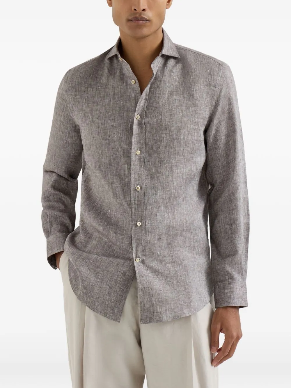 Linen Shirt sold by Wanan Luxury product image thumbnail 3