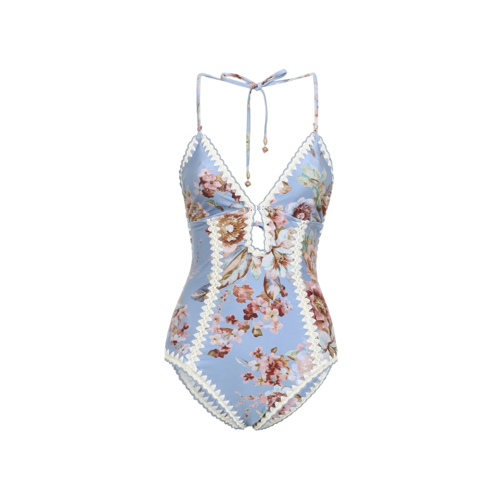 One-Pieces Blue sold by Wanan Luxury