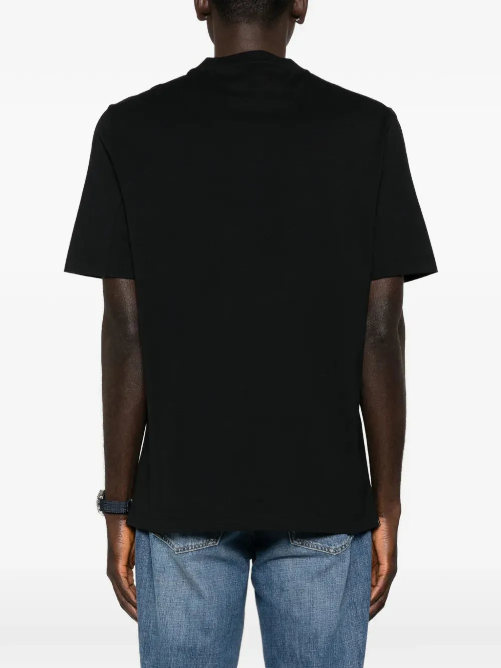 Crew-Neck T-Shirt With Graphic Print sold by Wanan Luxury product image thumbnail 4