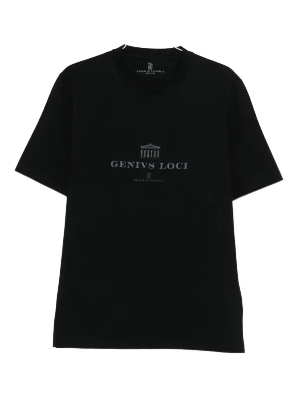 Crew-Neck T-Shirt With Graphic Print sold by Wanan Luxury