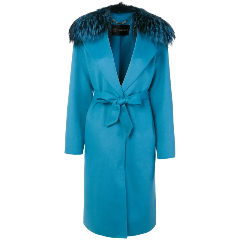 Coats Blue made by Versace
