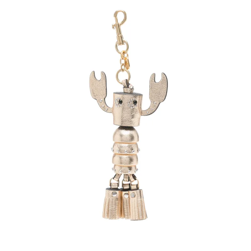 Keyrings Gold made by Anya Hindmarch
