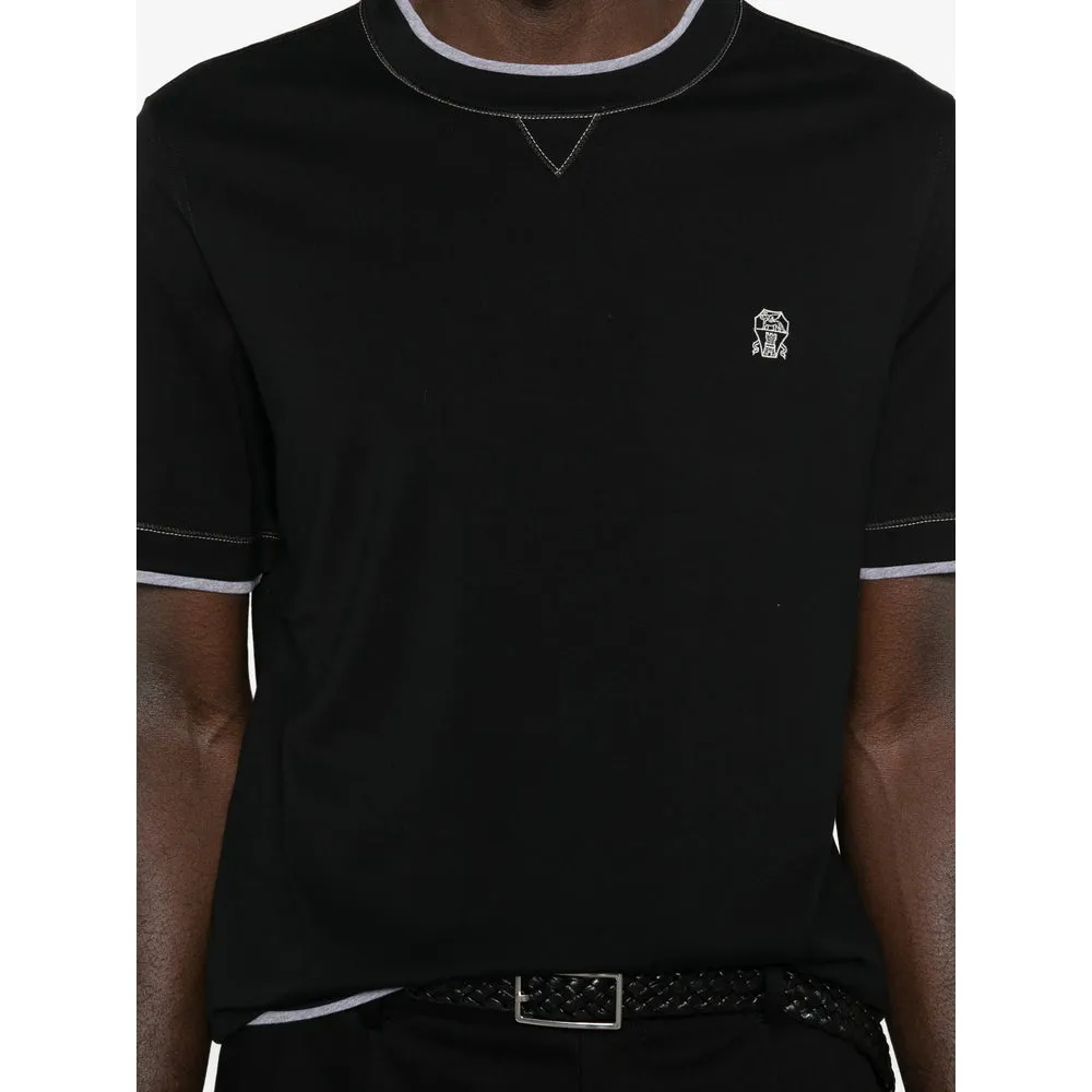 T Shirts Black sold by Wanan Luxury product image thumbnail 2