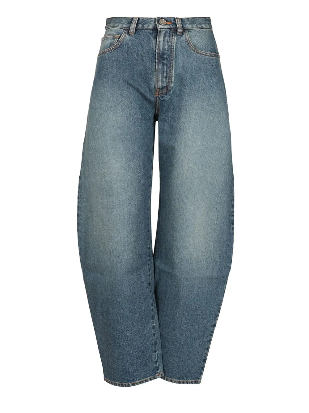 Rounded Jeans Blue sold by Wanan Luxury