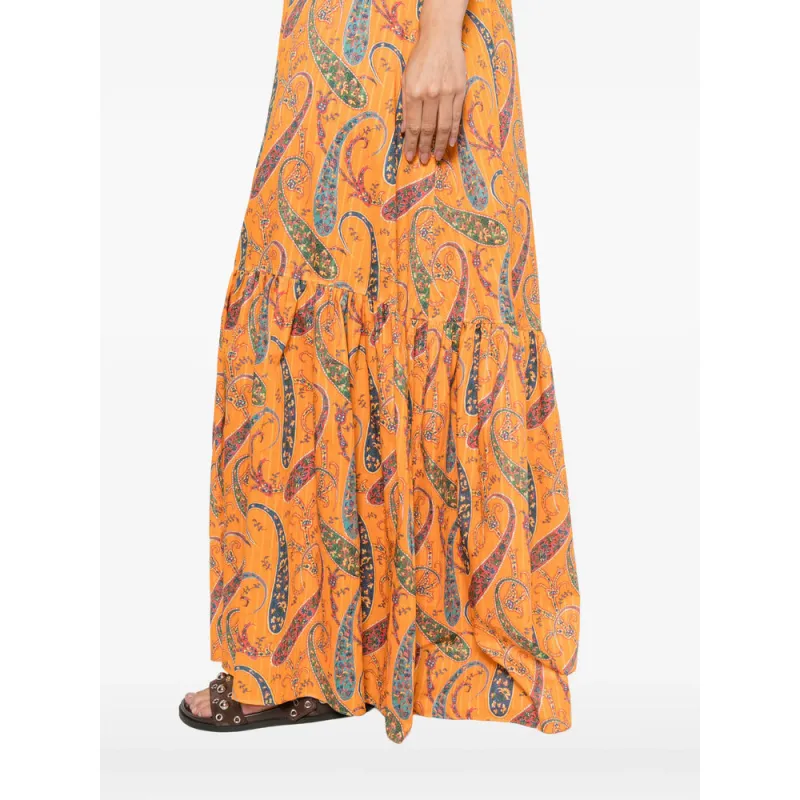 Dresses Orange made by Etro