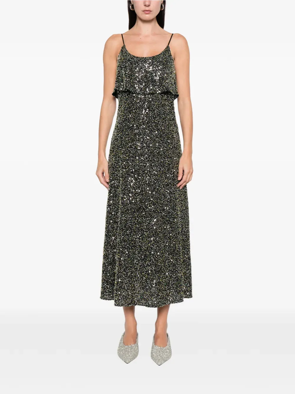 Sequined Midi Dress sold by Wanan Luxury product image thumbnail 2