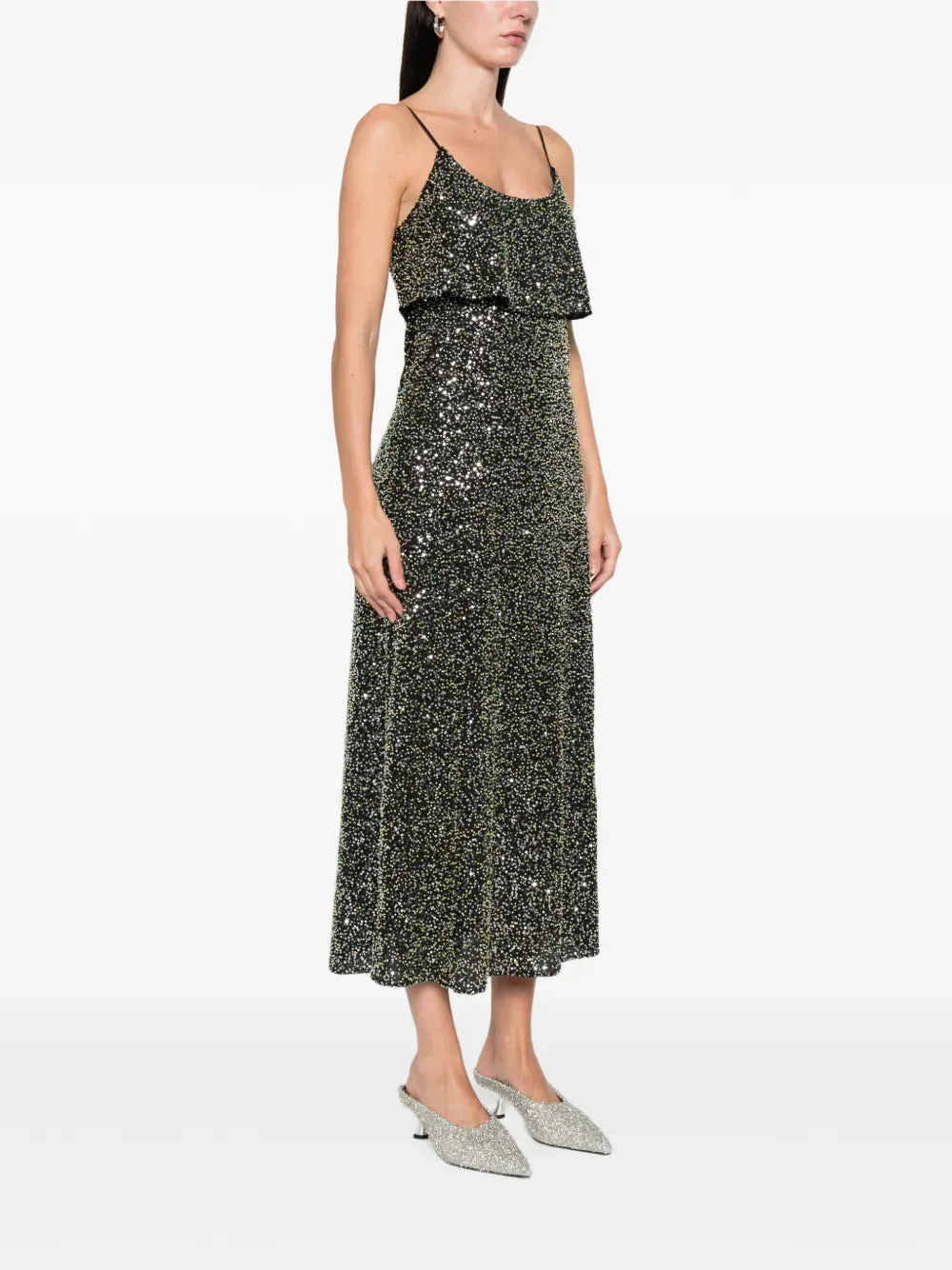 Sequined Midi Dress sold by Wanan Luxury product image thumbnail 3