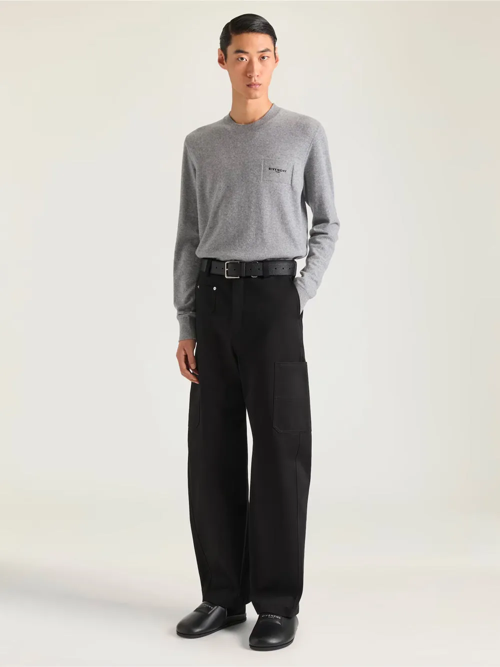 Couture Seam Trousers In Cotton Embroidered Givenchy Paris sold by Wanan Luxury product image thumbnail 2