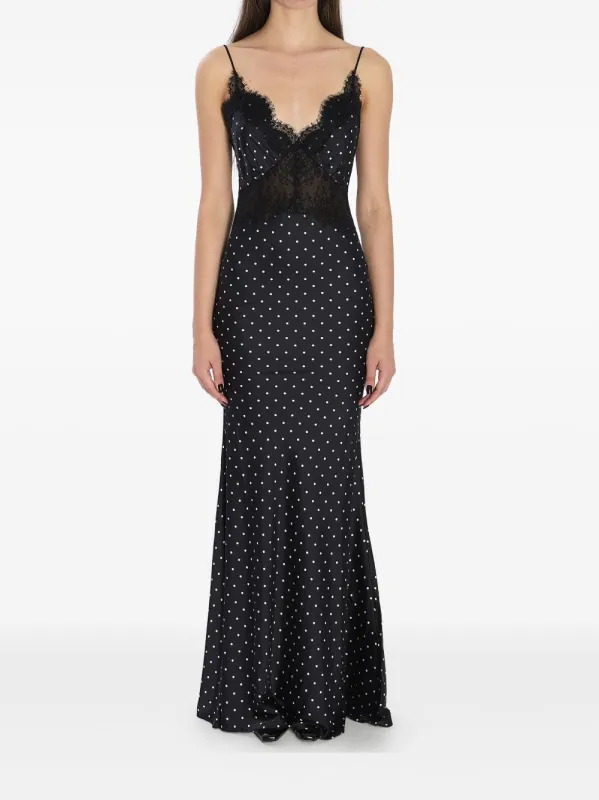 Polka Dot Long Dress sold by Wanan Luxury