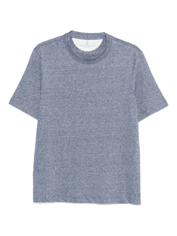 Linen Blend T-Shirt sold by Wanan Luxury
