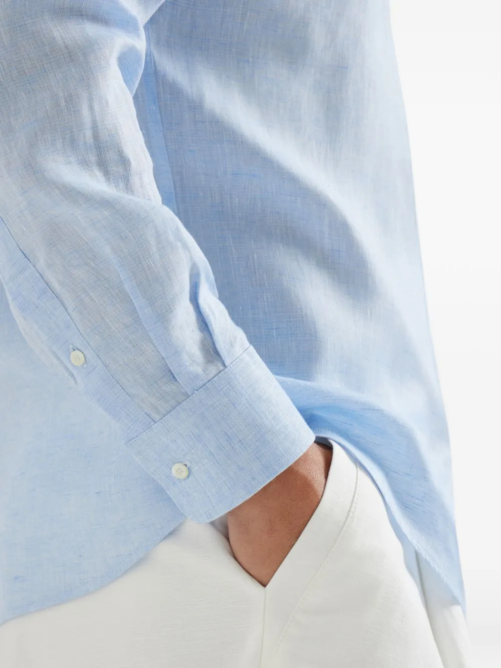 Linen Shirt sold by Wanan Luxury product image thumbnail 2
