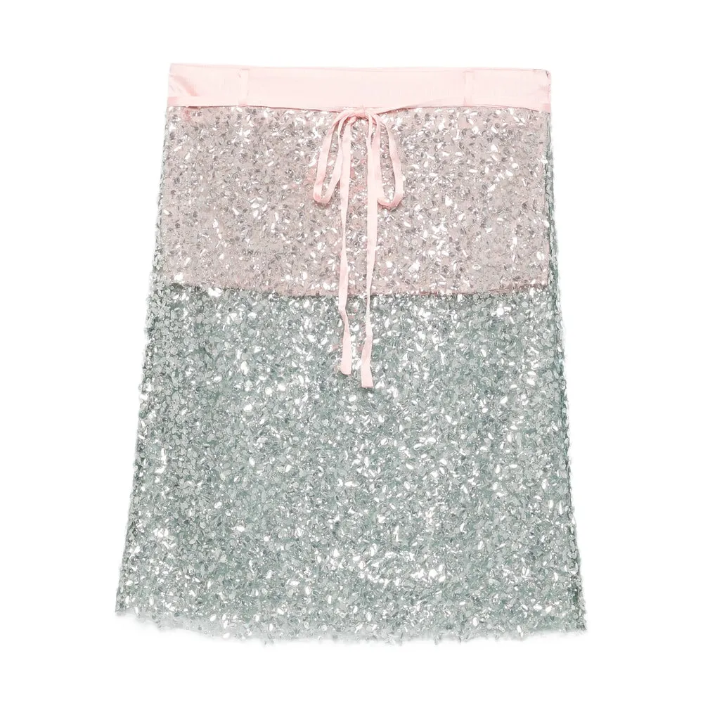 Skirts Green, Pink sold by Wanan Luxury