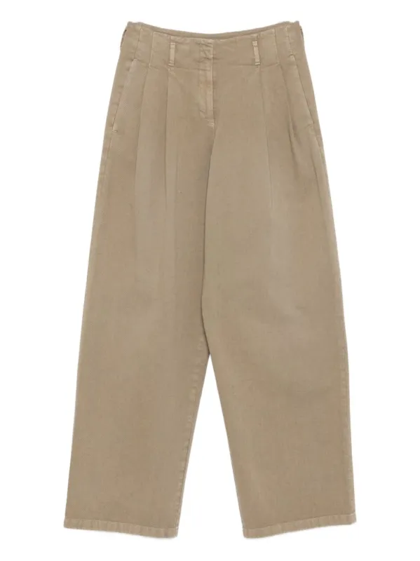 Trousers Pale Khaki sold by Wanan Luxury