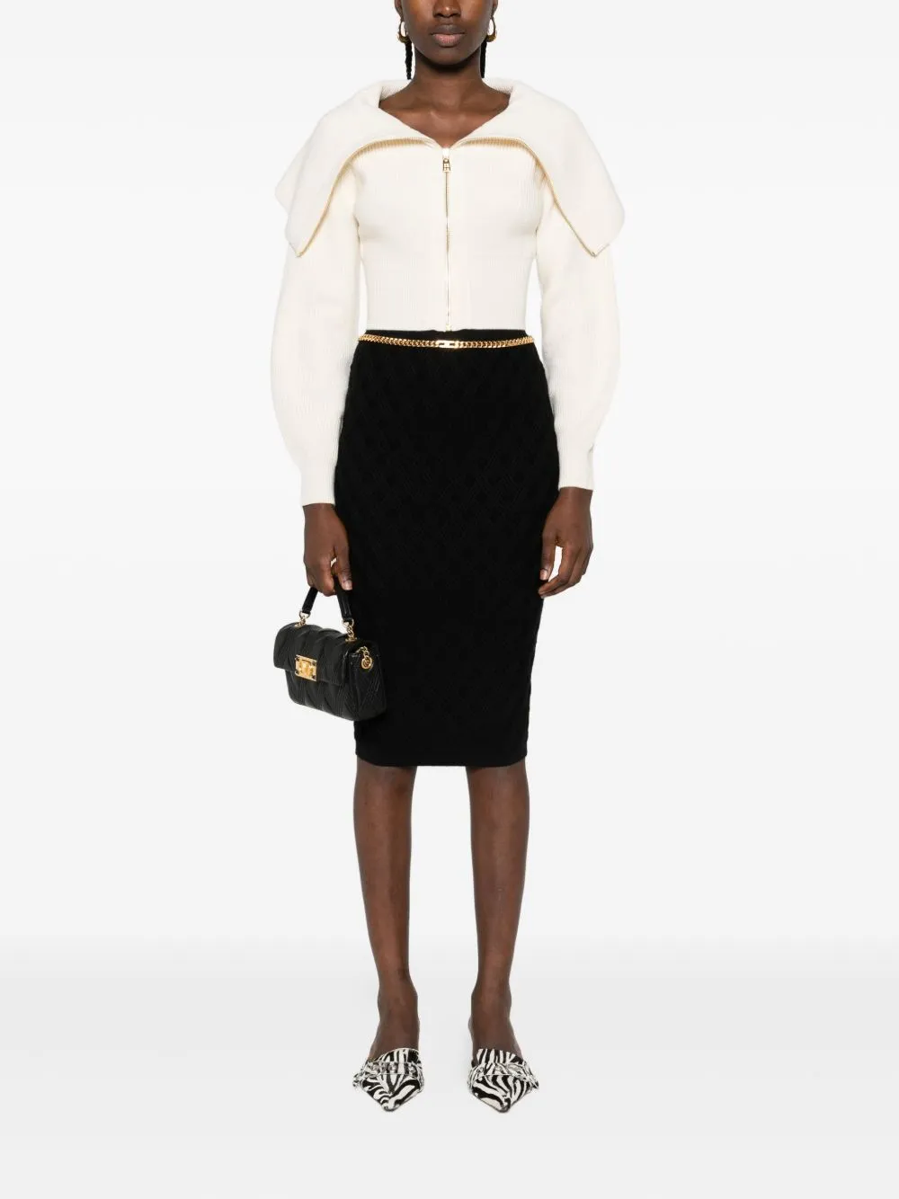 Skirts Blacks And Greys sold by Wanan Luxury product image thumbnail 2