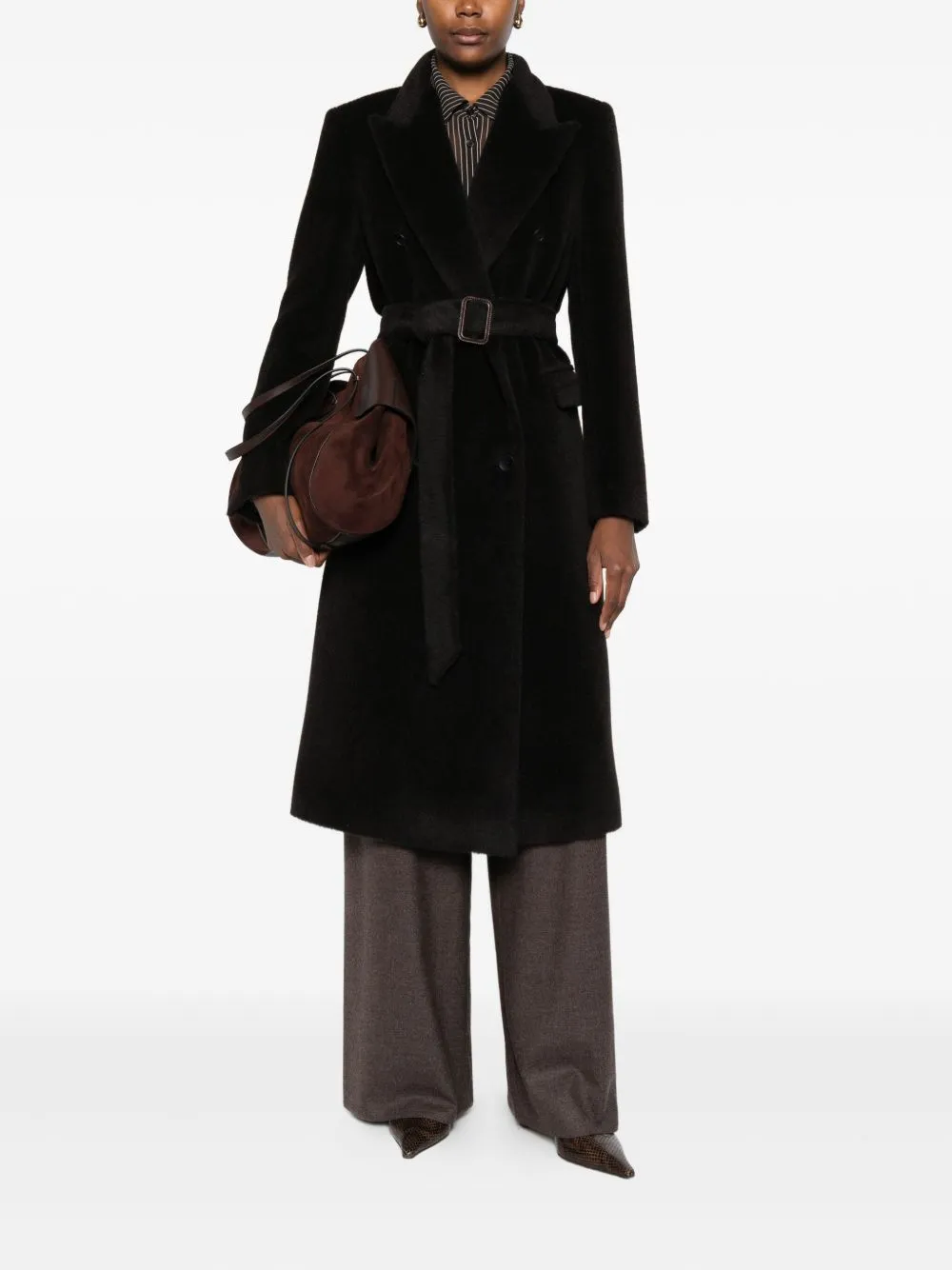 Coats Brown sold by Wanan Luxury product image thumbnail 2