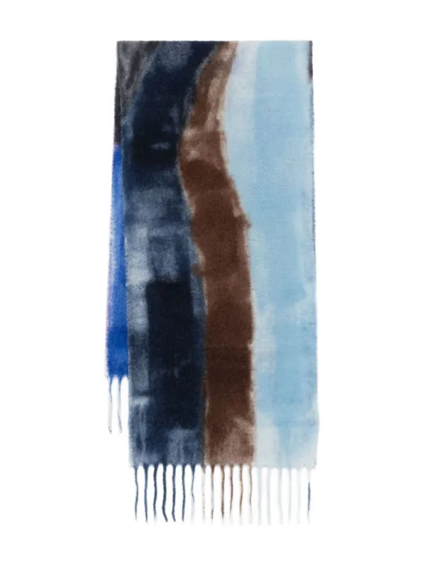 Scarfs Blue And Green sold by Wanan Luxury