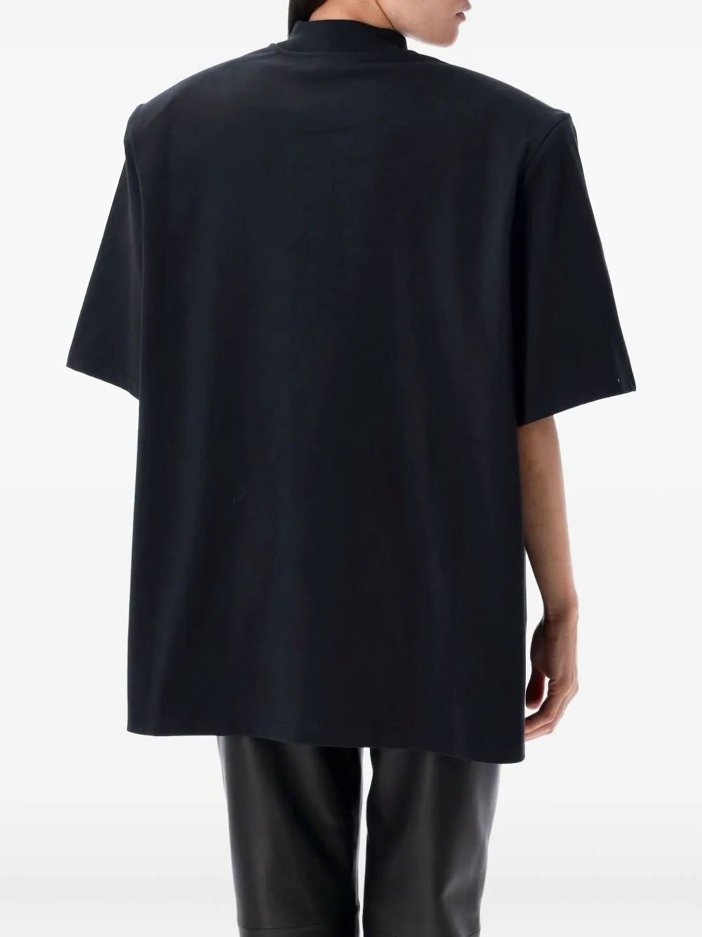 T-Shirts And Polos Matte Black sold by Wanan Luxury product image thumbnail 3