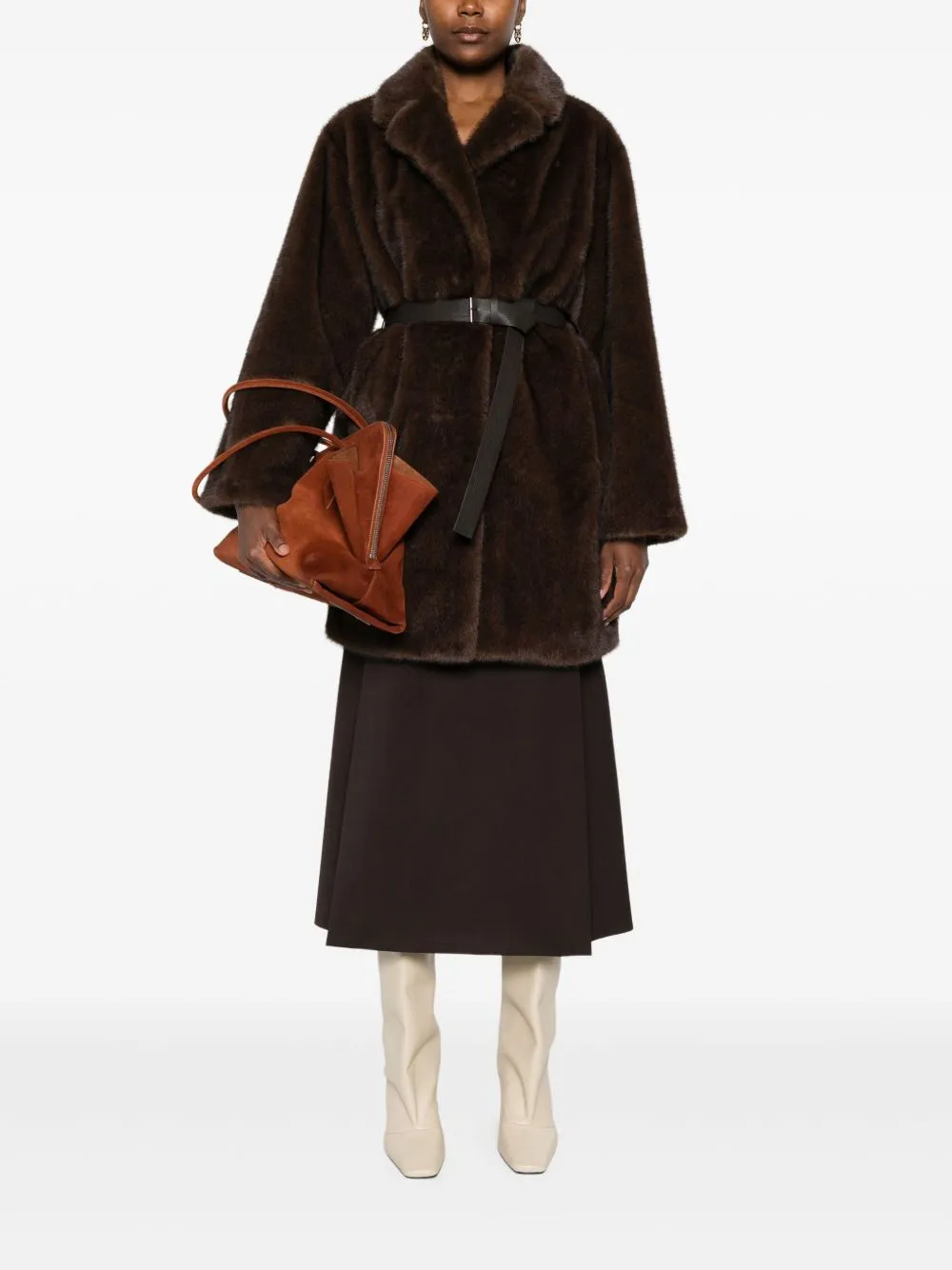 Coats Brown sold by Wanan Luxury product image thumbnail 5