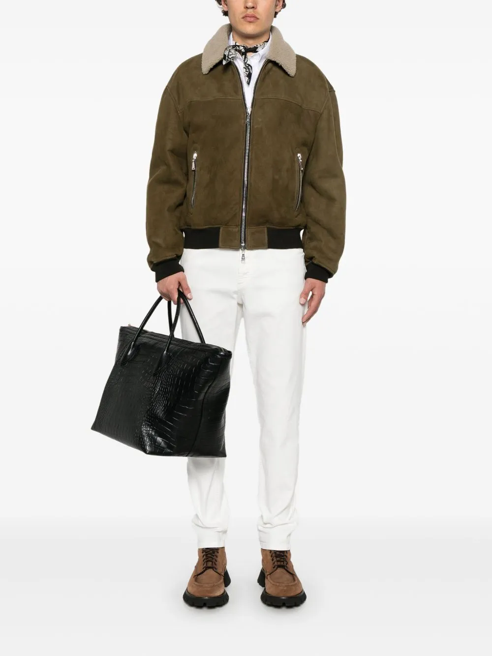 Coats Blue And Green sold by Wanan Luxury product image thumbnail 5