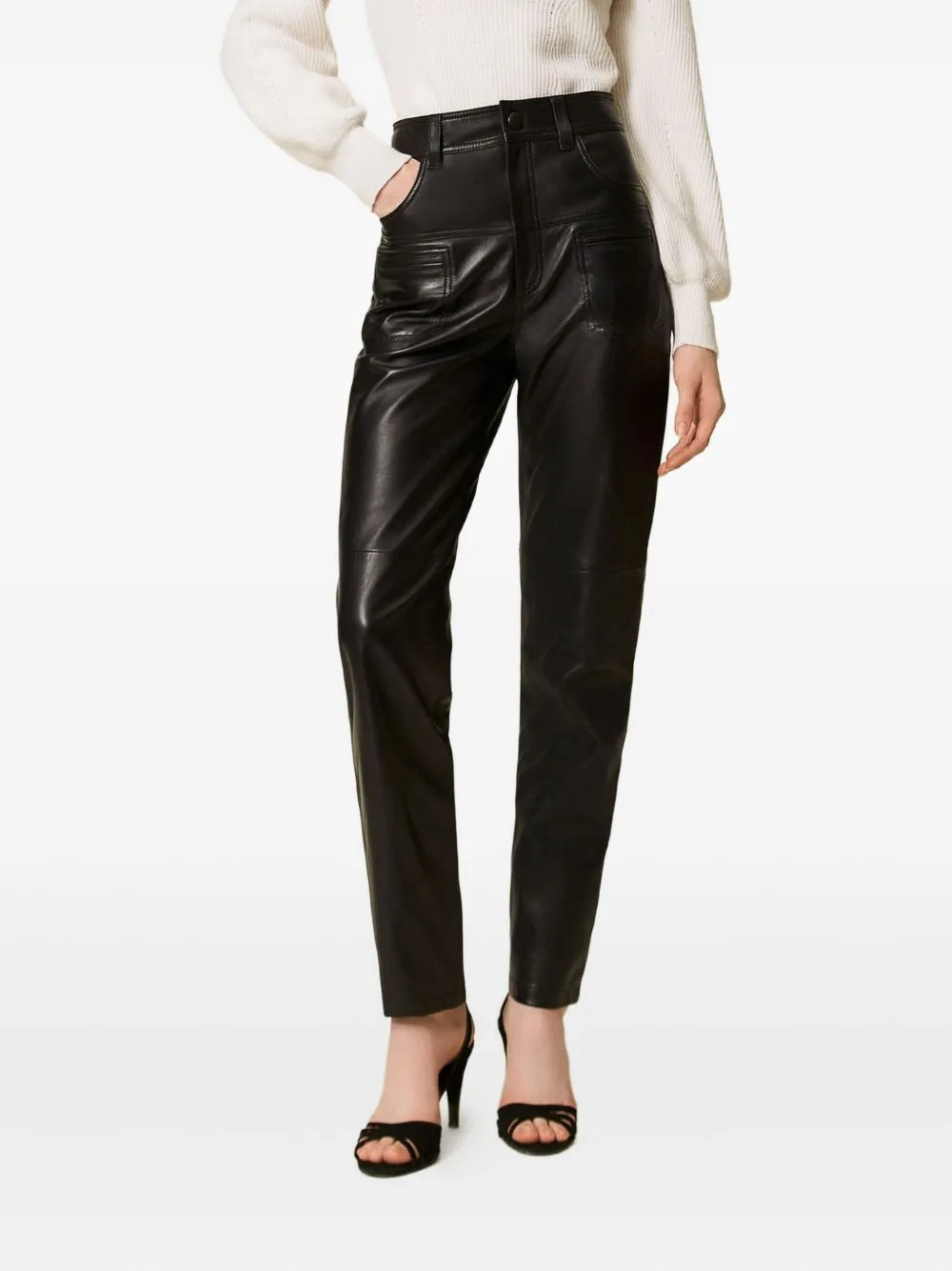 Trousers Blacks And Greys sold by Wanan Luxury product image thumbnail 3