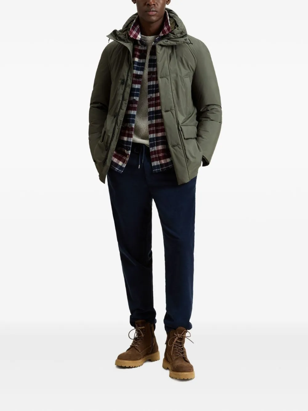 Coats Blue And Green sold by Wanan Luxury product image thumbnail 3