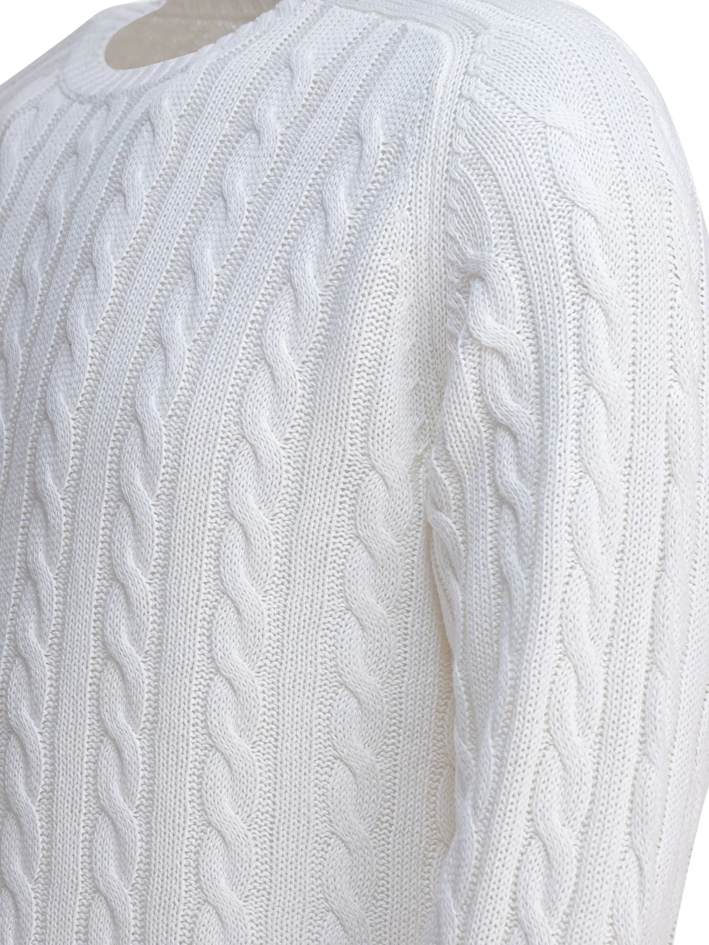 Linen And Cotton Sweater Knitwear White sold by Wanan Luxury product image thumbnail 4