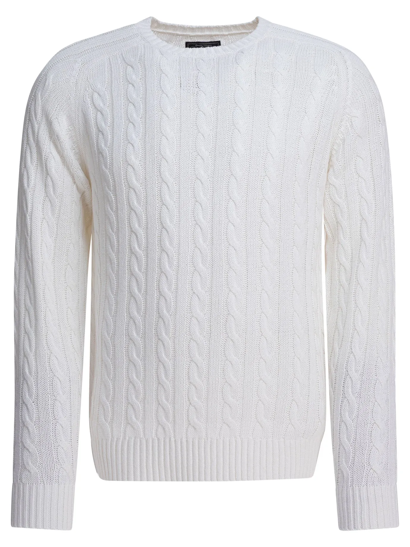 Linen And Cotton Sweater Knitwear White sold by Wanan Luxury