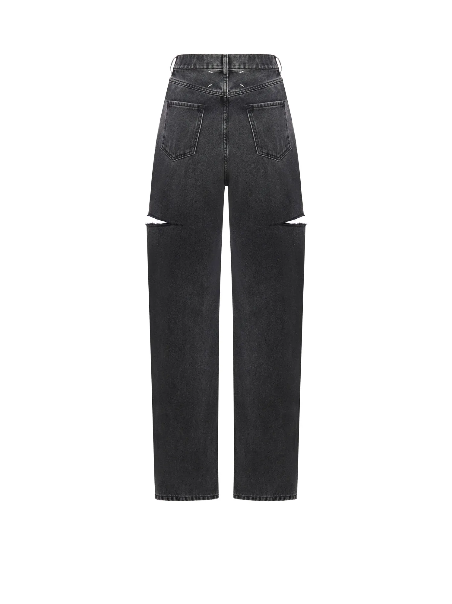 Black Denim Trousers sold by Wanan Luxury product image thumbnail 2