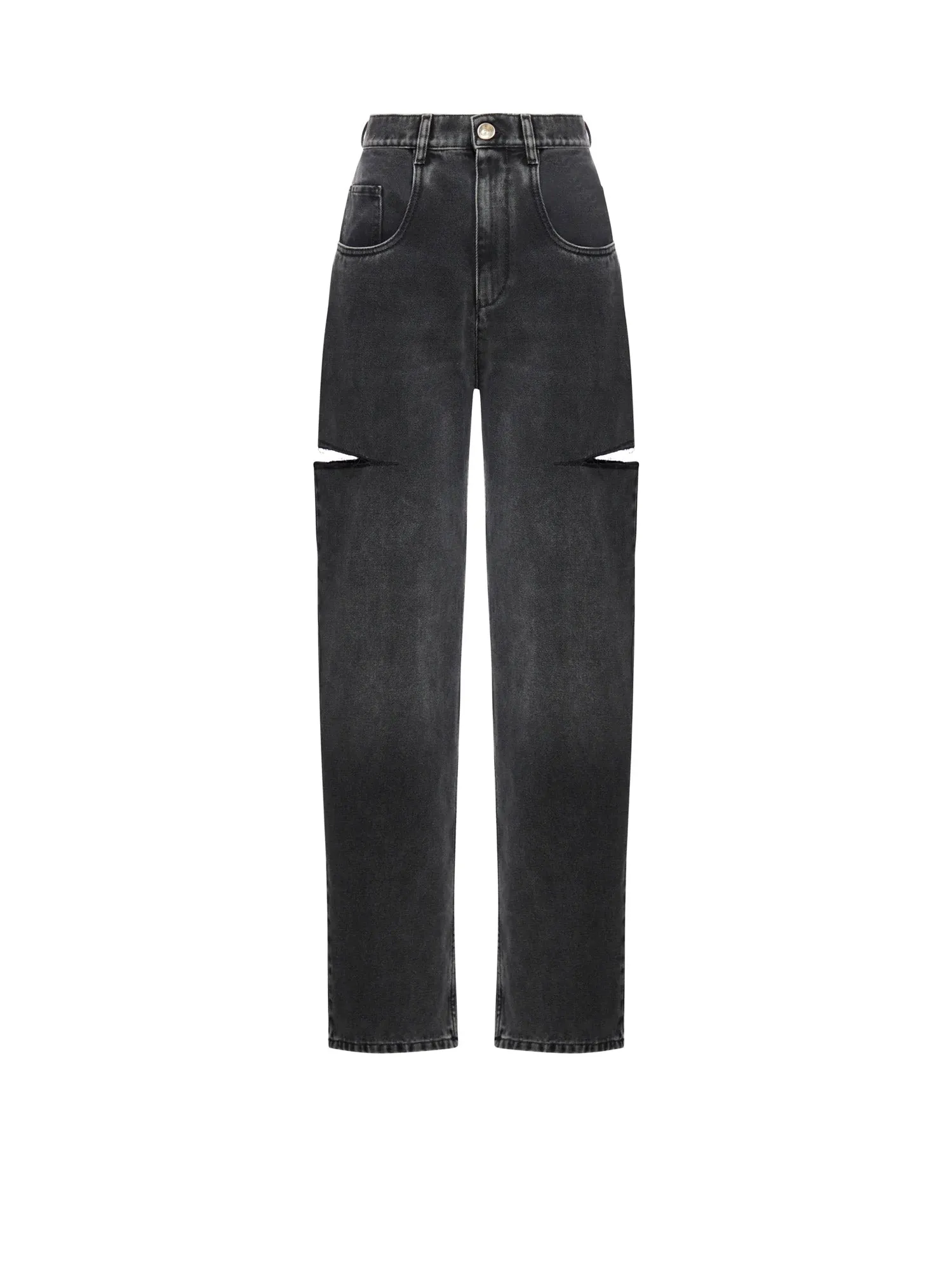 Black Denim Trousers sold by Wanan Luxury