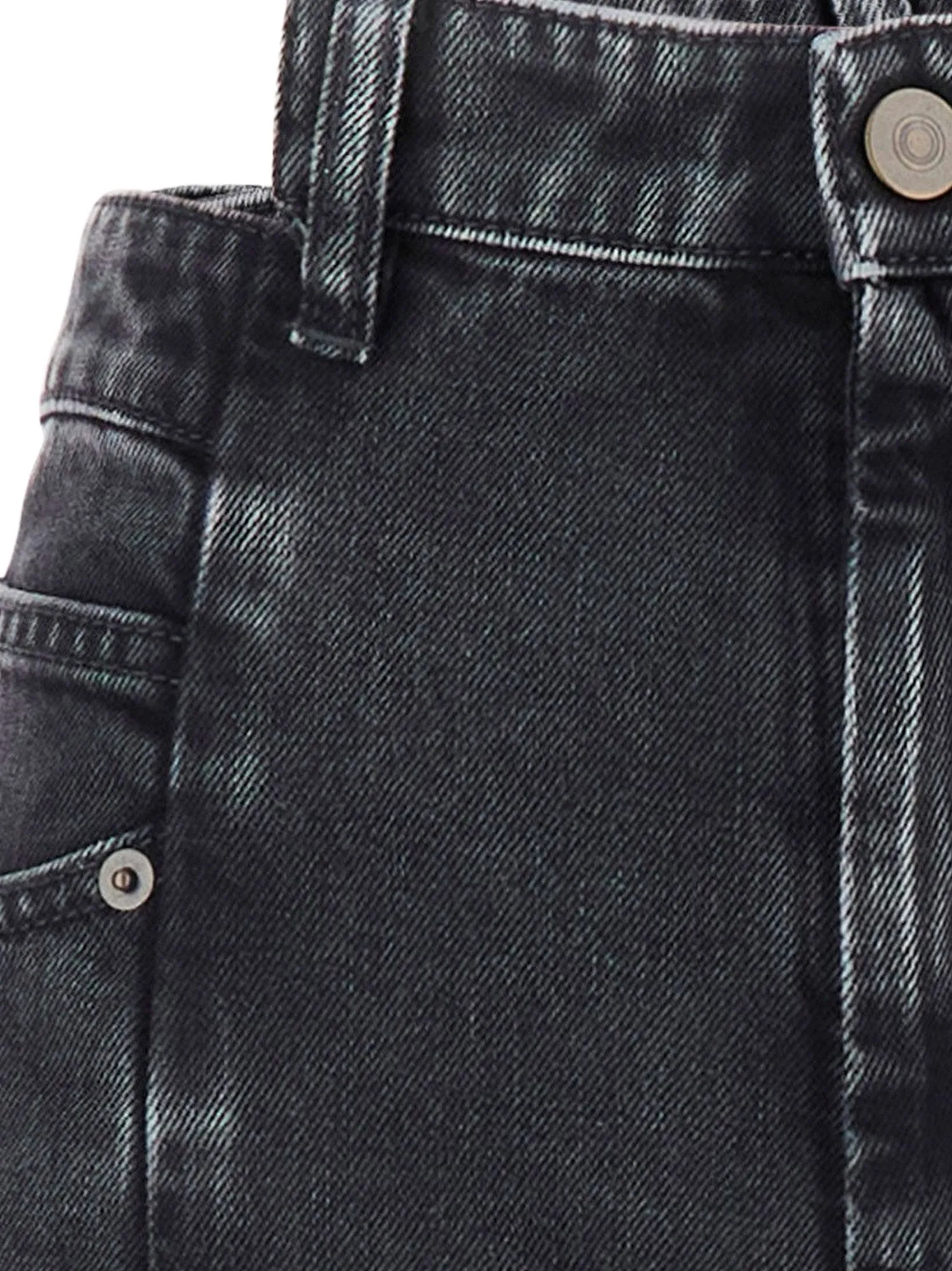 Black Denim Trousers sold by Wanan Luxury product image thumbnail 3