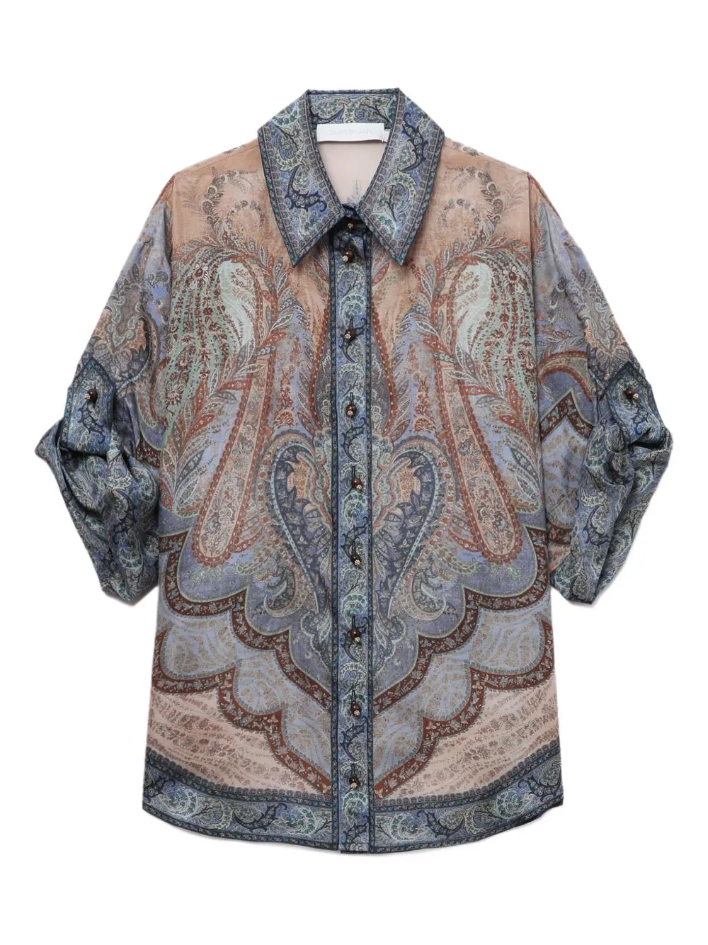 Wanderlust Silk Shirt sold by Wanan Luxury