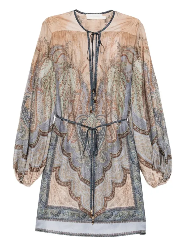 Wanderlust Silk Tunic sold by Wanan Luxury