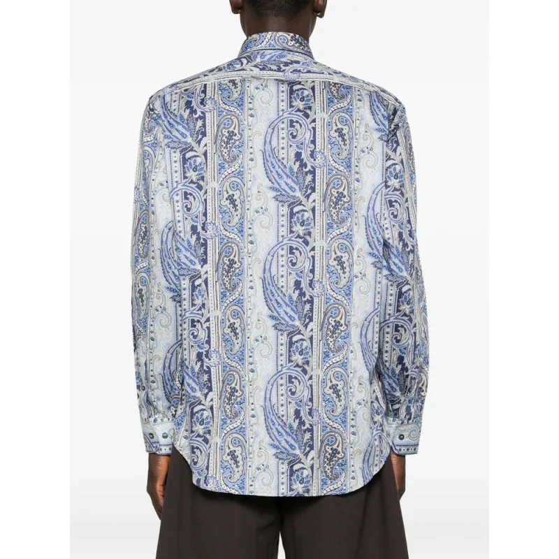 Shirts Blue sold by Wanan Luxury