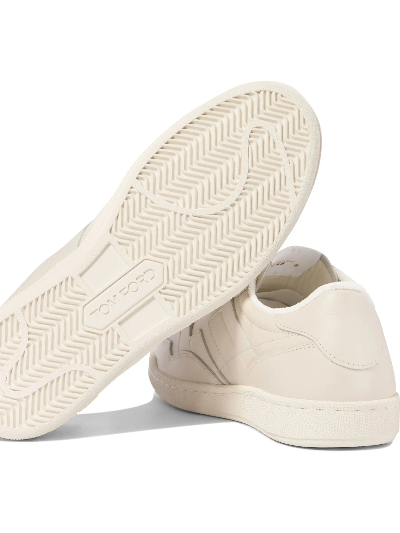 Smooth Leather Sneakers Sneakers & Slip-On Beige sold by Wanan Luxury product image thumbnail 5